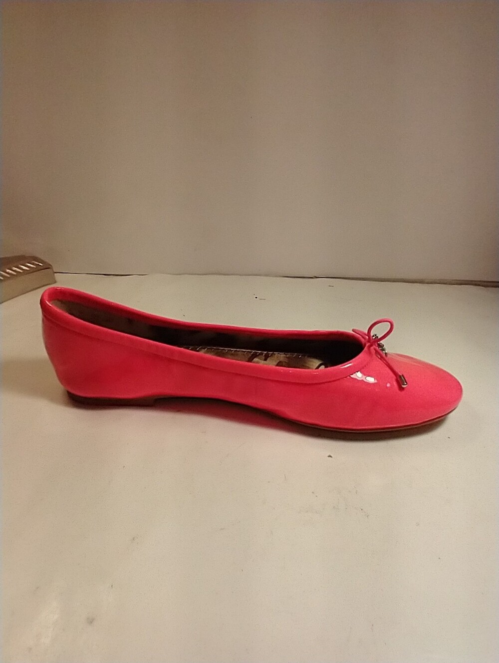 Sam Edelman Felicia Pink Patent Leather Ballet Flats Shoes Women's sz 7.5M. - Picture 7 of 12